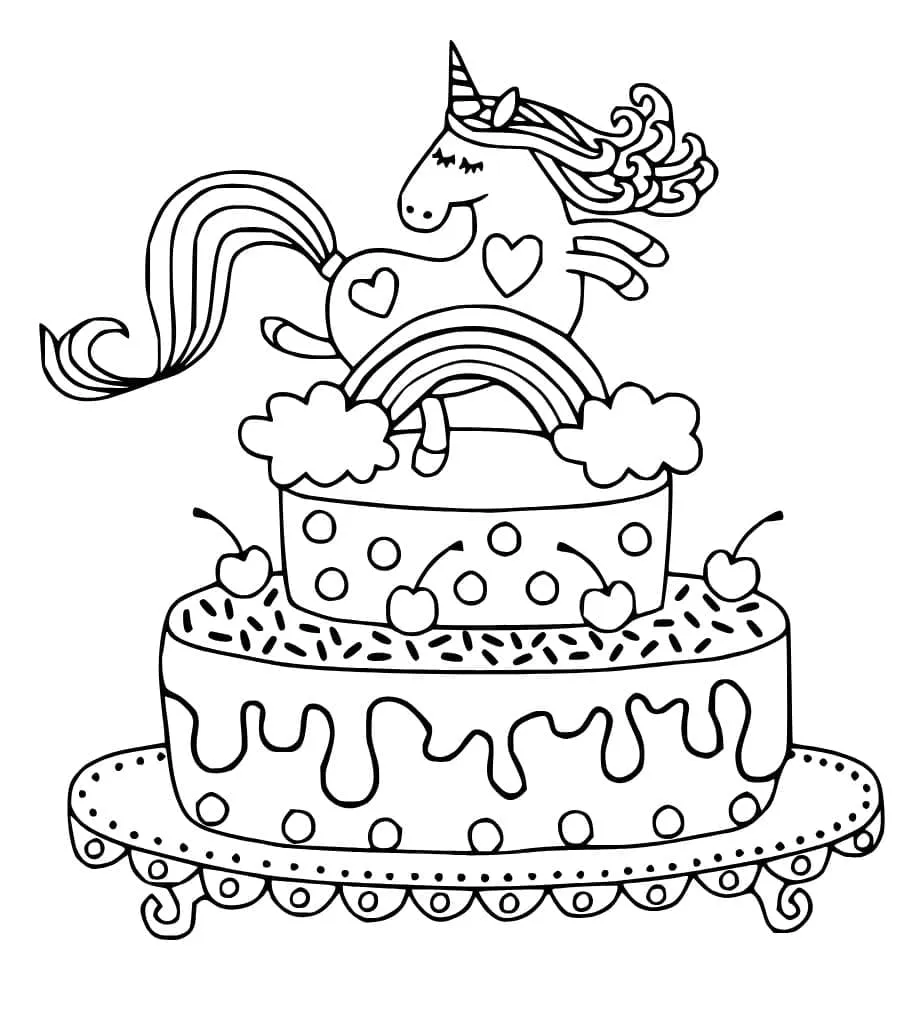 Gâteau Licorne 39